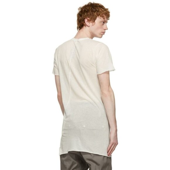 Rick Owens Basic SS T-Shirt M Mens Milk Phlegethon S/S 21 - Picture 13 of 13